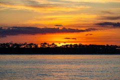 Sunrise - Looking north over Deer Island Sunrise - Looking north over Deer Island