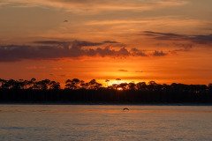 Sunrise - Looking north over Deer Island Sunrise - Looking north over Deer Island
