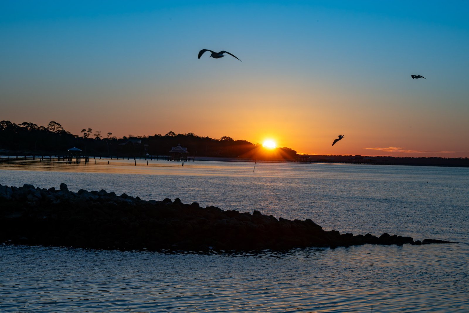 Ocean Springs Harbor Sunrise