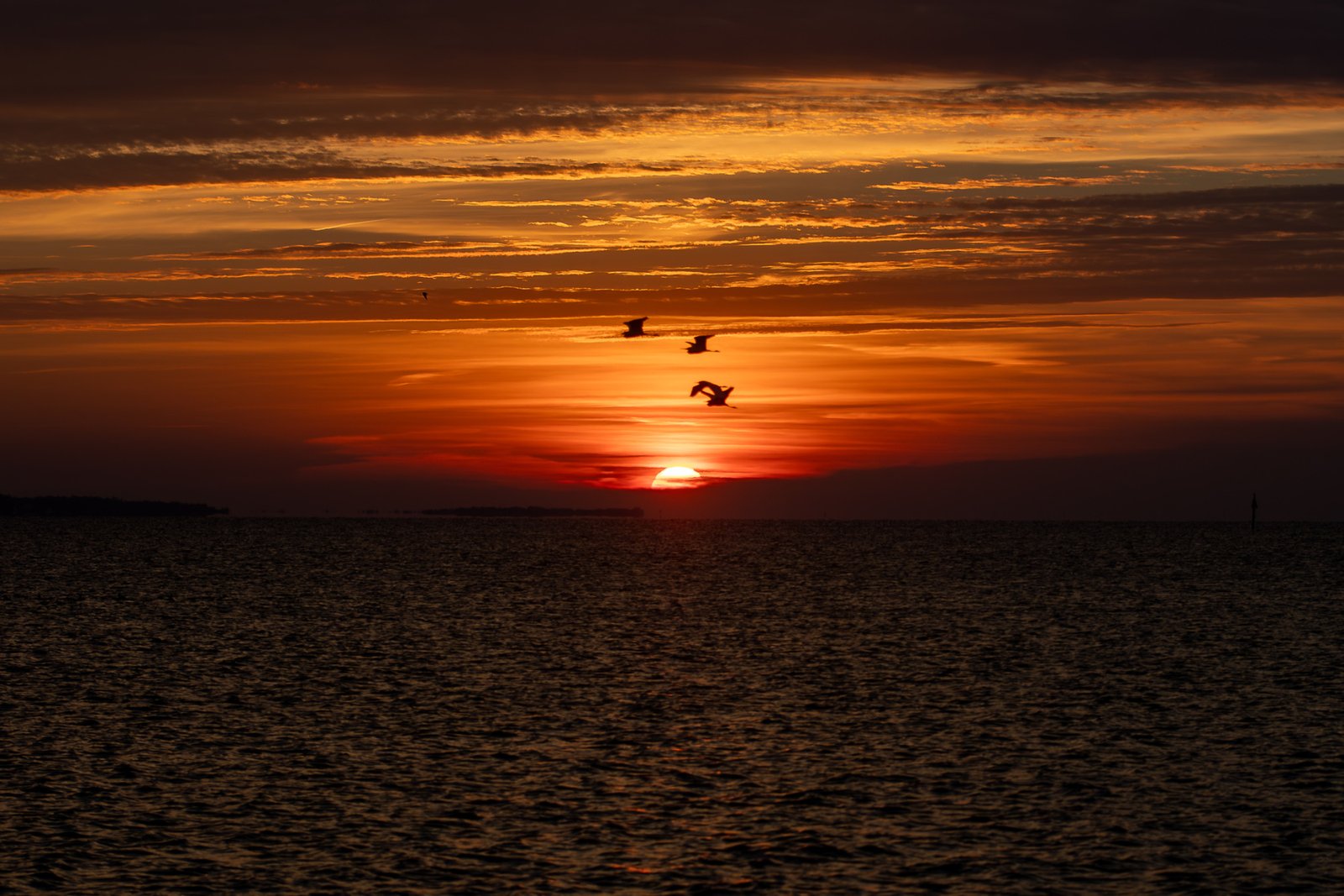 SunriseSunrise from Point Cadet and a Little Biloxi historySunrise