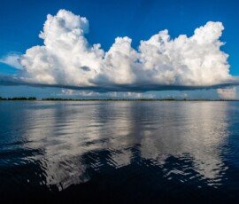 Cloudbank in the Gulf of Mexico