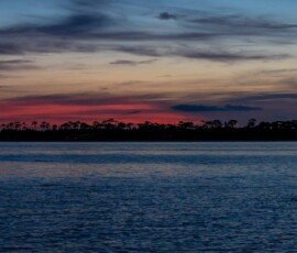 Sunrise - Looking north over Deer Island