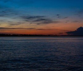 Sunrise - Looking north over Deer Island