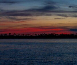 Sunrise - Looking north over Deer Island