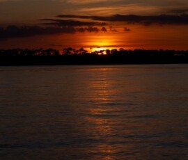 Sunrise - Looking north over Deer Island