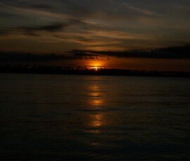 Sunrise - Looking north over Deer Island
