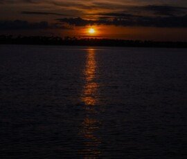 Sunrise - Looking north over Deer Island